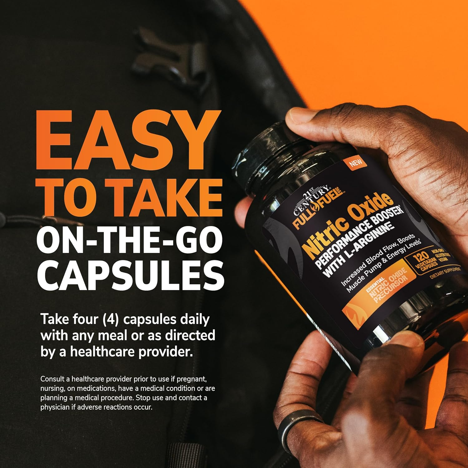 21st Century Nitric Oxide 120 Vegetarian Capsules