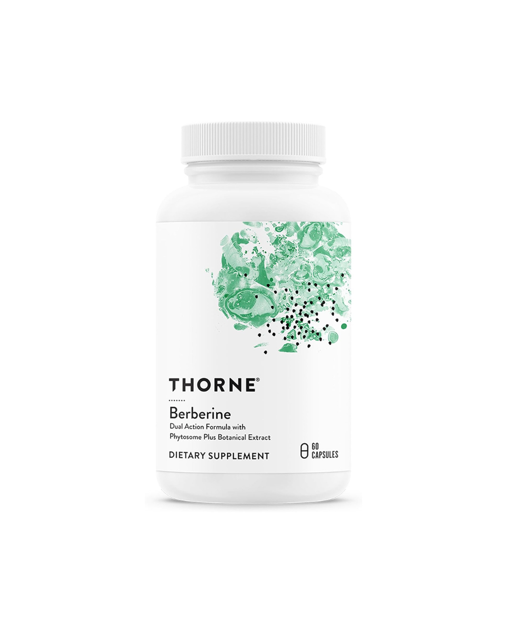 THORNE Berberine Dual Action Formula with Phytosome Plus Botanical Extract 60 Caps