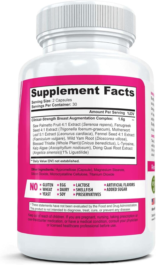 BustMaxx Breast Enlarging Formula 60 Count