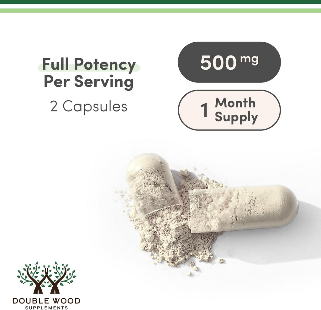 Double Wood TUDCA 500mg - 60 Capsules