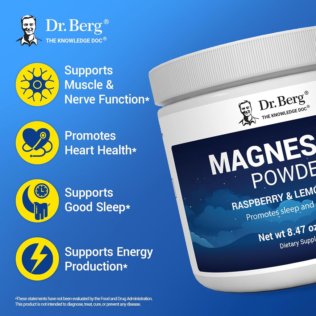 Dr. Berg Magnesium Glycinate Powder - 240g