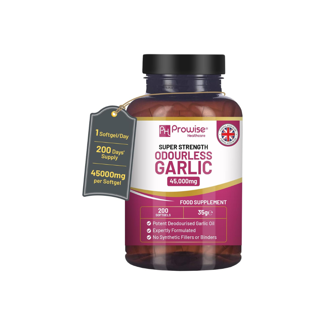Prowise Garlic Capsules 45,000mg per softgel 200 softgels