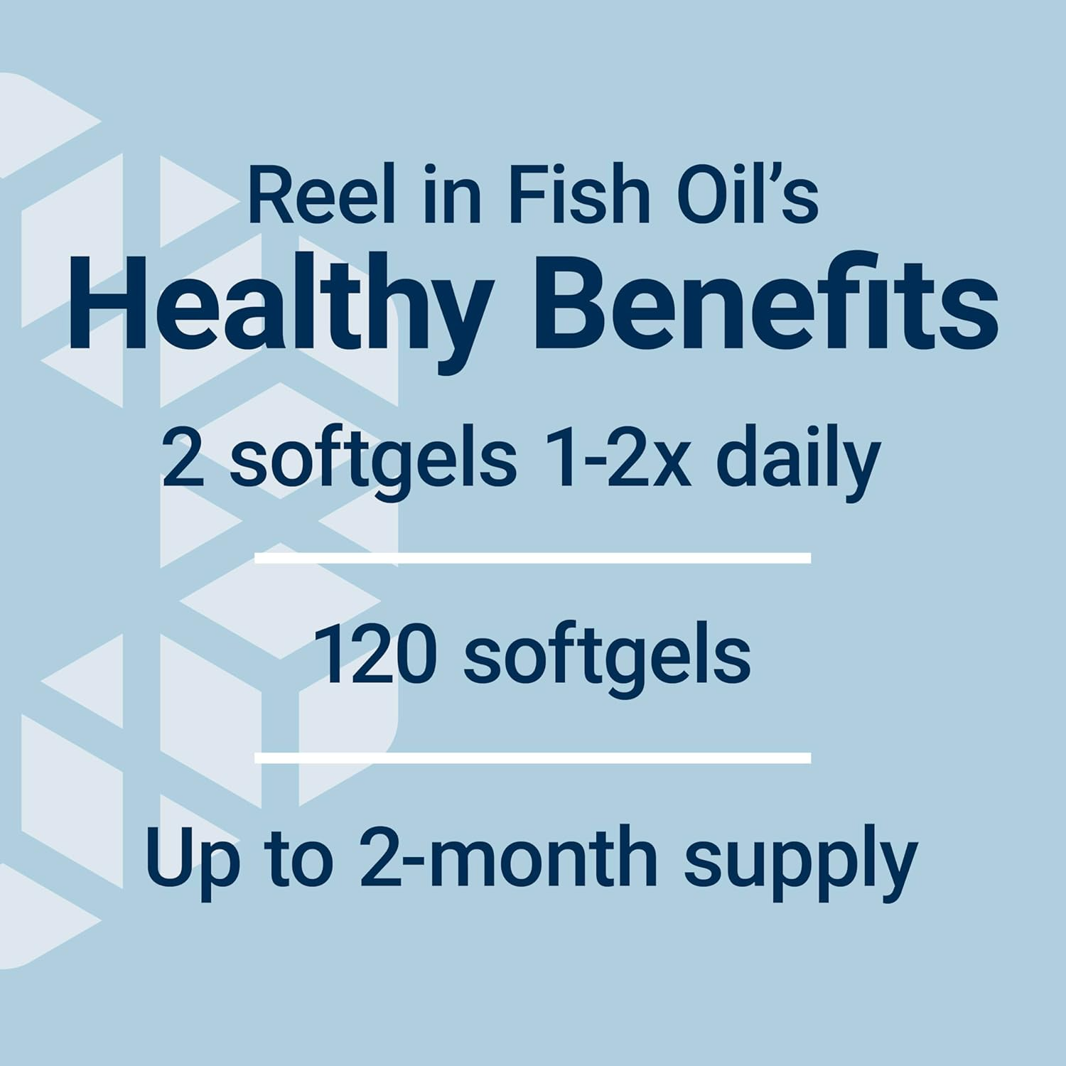 Life Extension Mega EPA/DHA 120 Capsules (1,000 mg per Capsule)