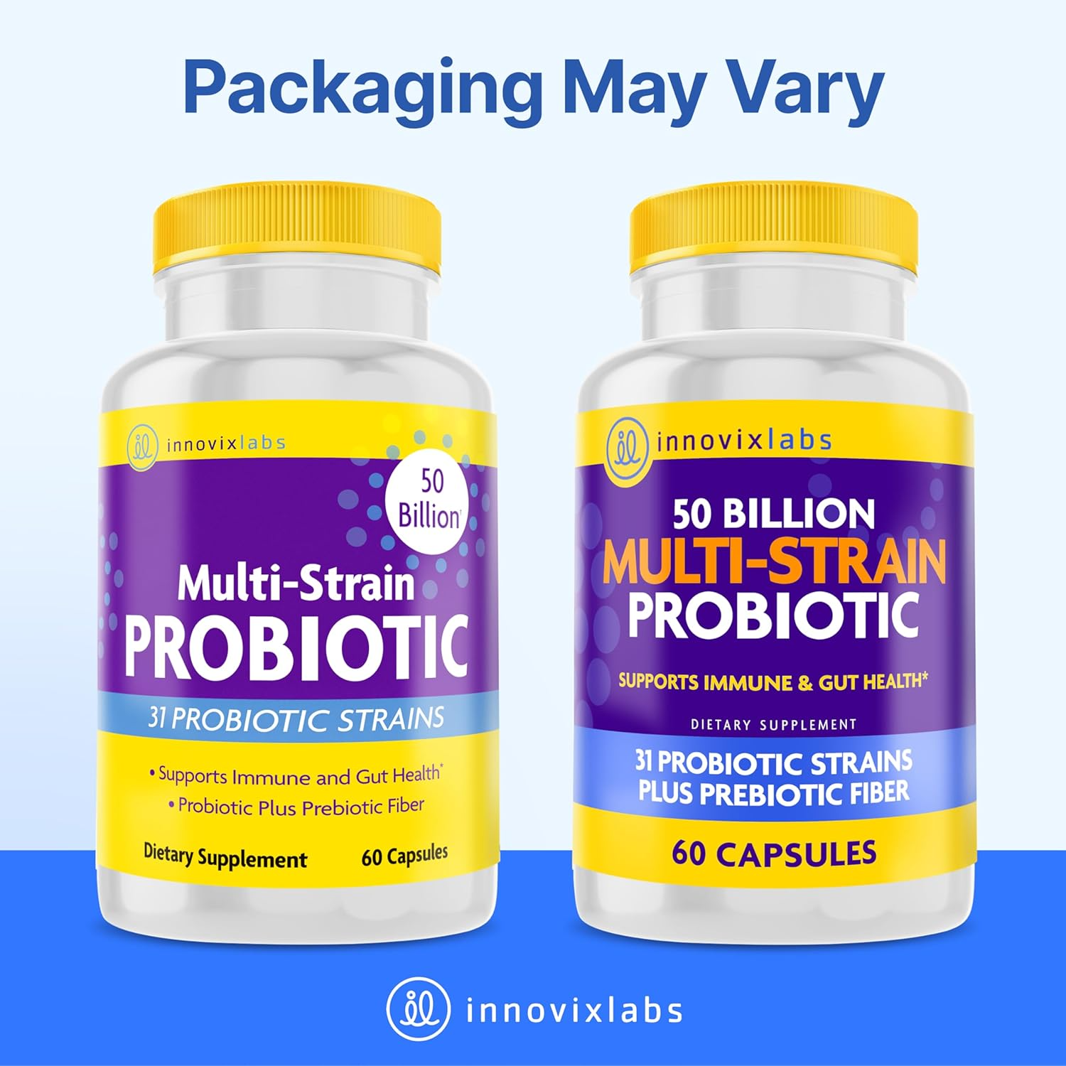 InnovixLabs Multi-Strain Probiotic 60 Capsules