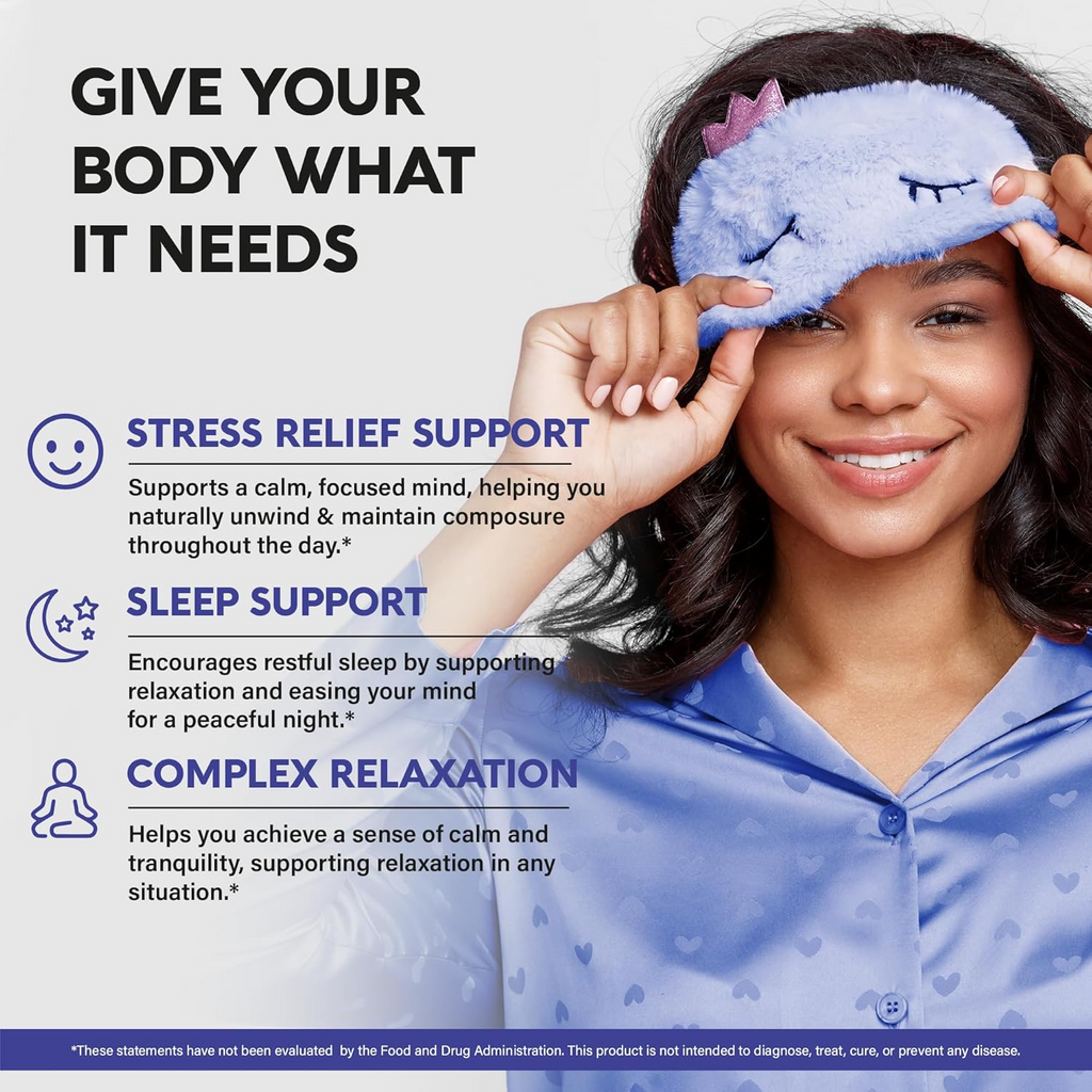 Nutra Harmony L-Theanine Capsules 400mg 120 Count