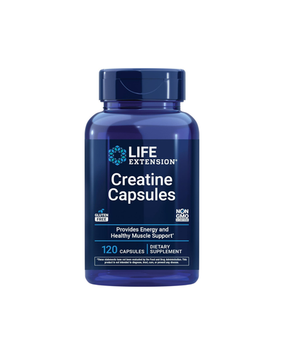 Life Extension Creatine Capsules - 120 Count