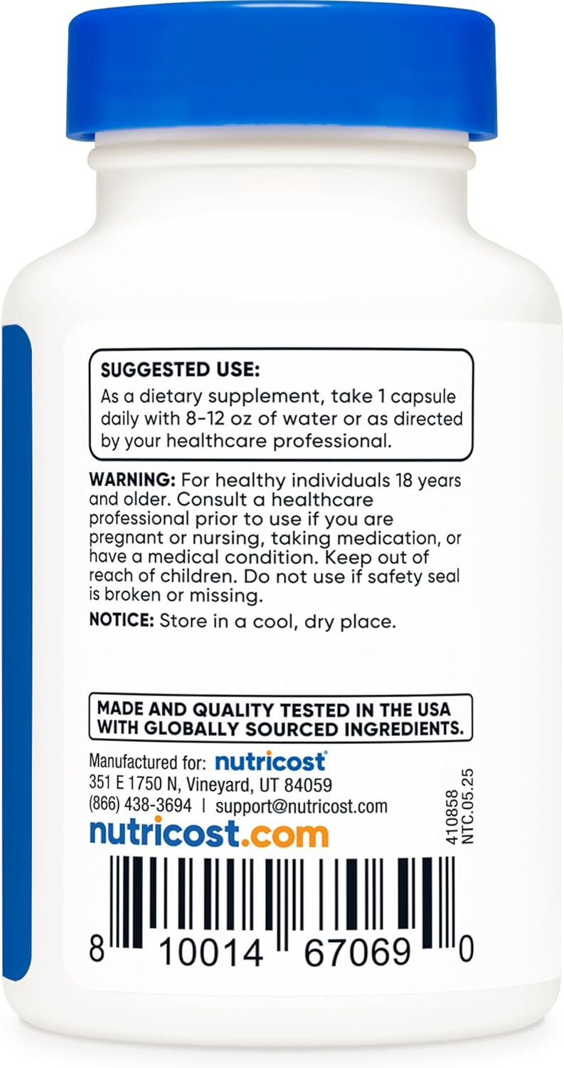 Nutricost TUDCA 500 mg 30 Capsules