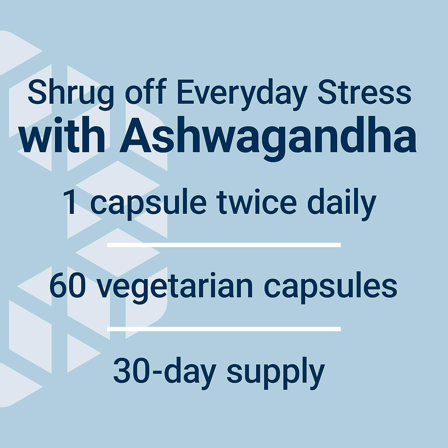 Life Extension Optimized Ashwagandha 60 Vegetarian Capsules (125 mg per Capsule)