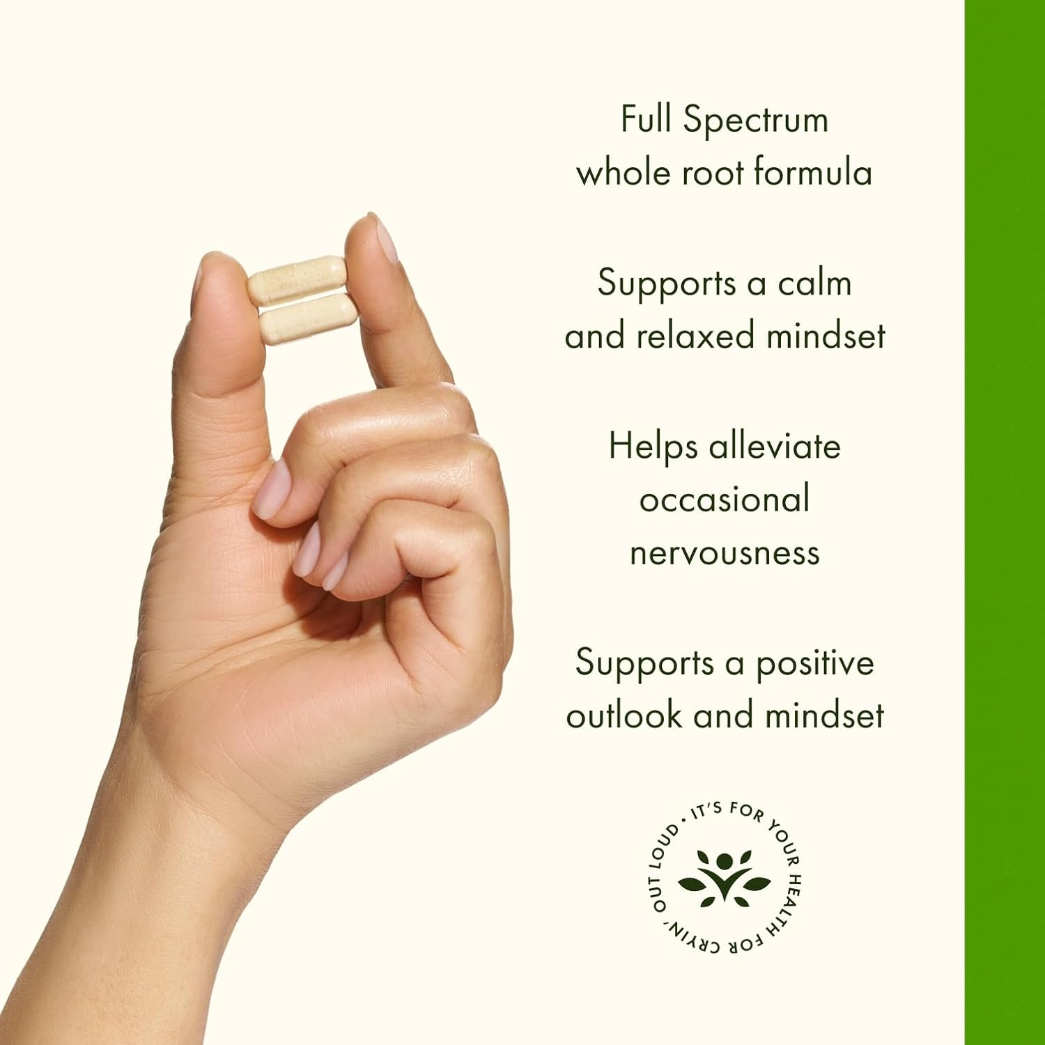 Swanson Full Spectrum Ashwagandha 100 Vegan Capsules (450 mg per Capsule)