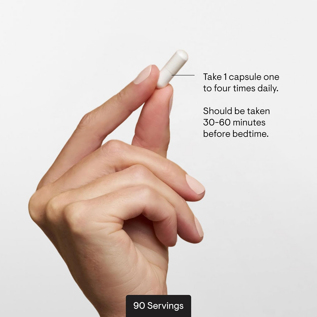 Thorne Magnesium Glycinate 90 Capsules (120 mg per Capsule)