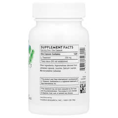 Thorne Theanine 90 Capsules (200 mg per Capsule)