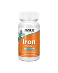 NOW Foods Iron 18 mg 120 Veg Capsules