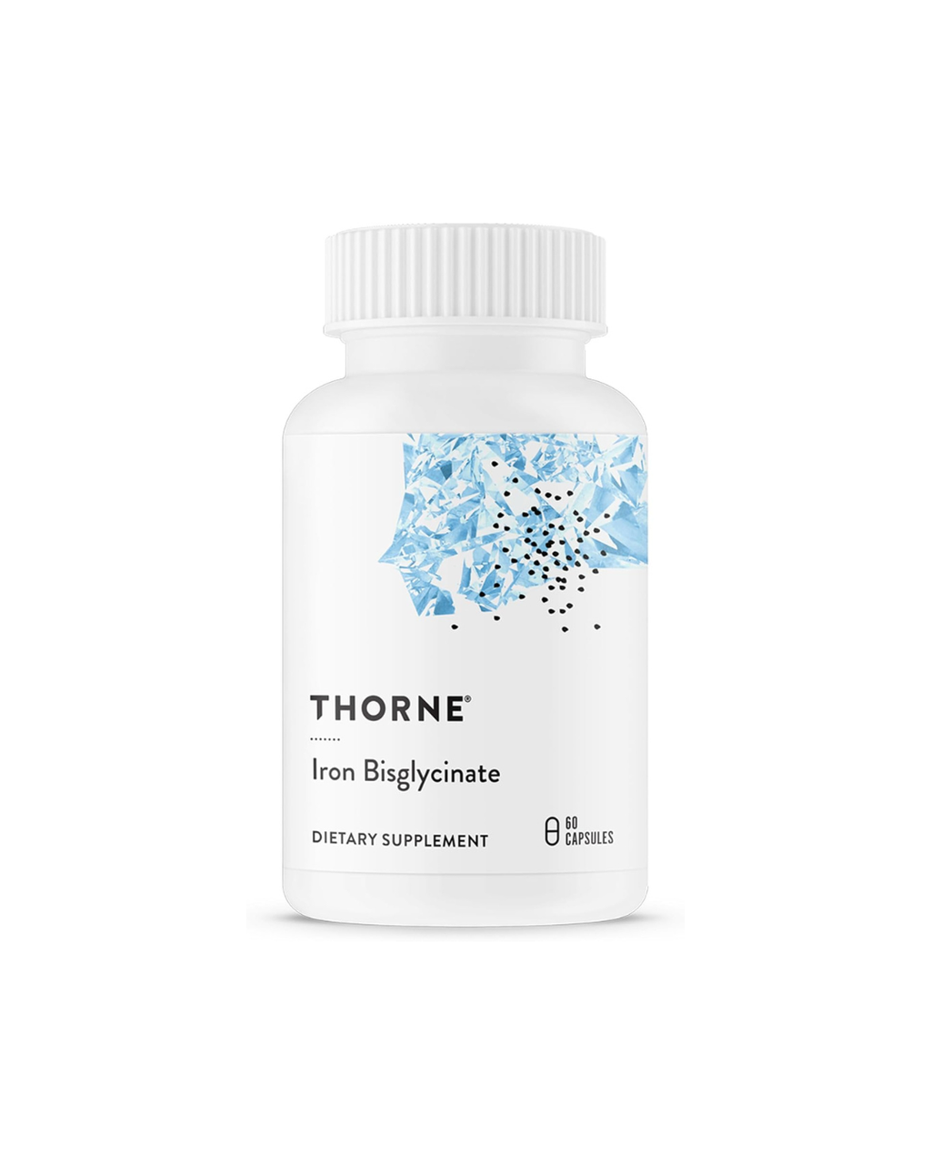 Thorne Iron Bisglycinate 60 Capsules - 25 mg per Capsule