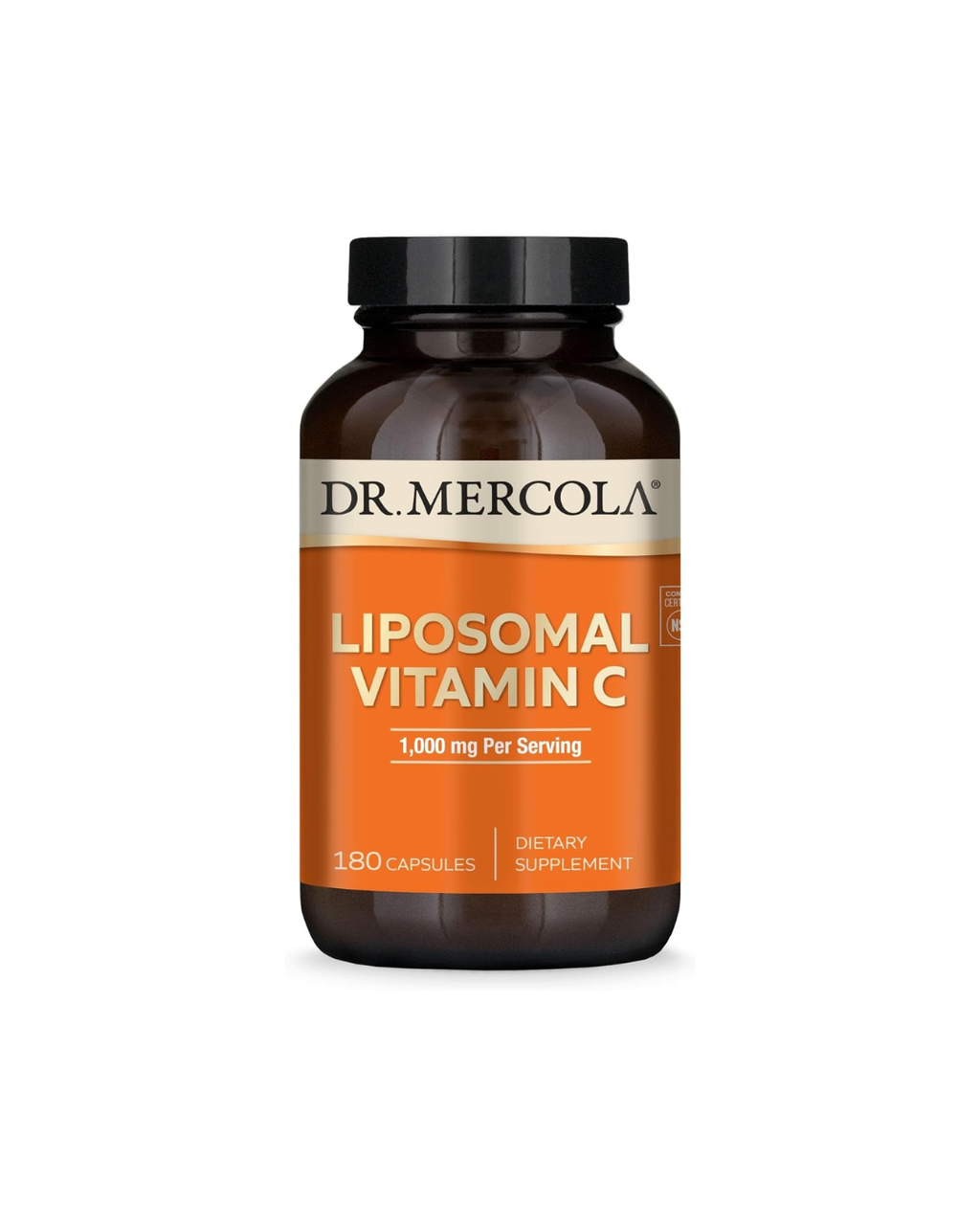 Dr. Mercola Liposomal Vitamin C 1,000 mg _ 180 Capsules