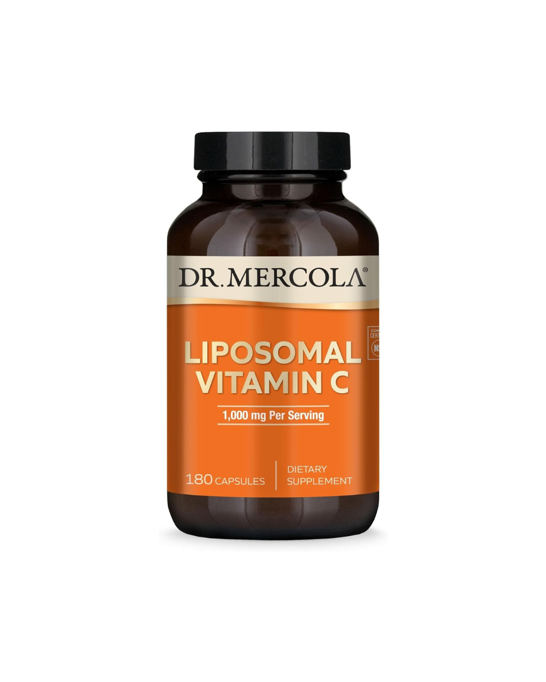 Dr. Mercola Liposomal Vitamin C 1,000 mg _ 180 Capsules