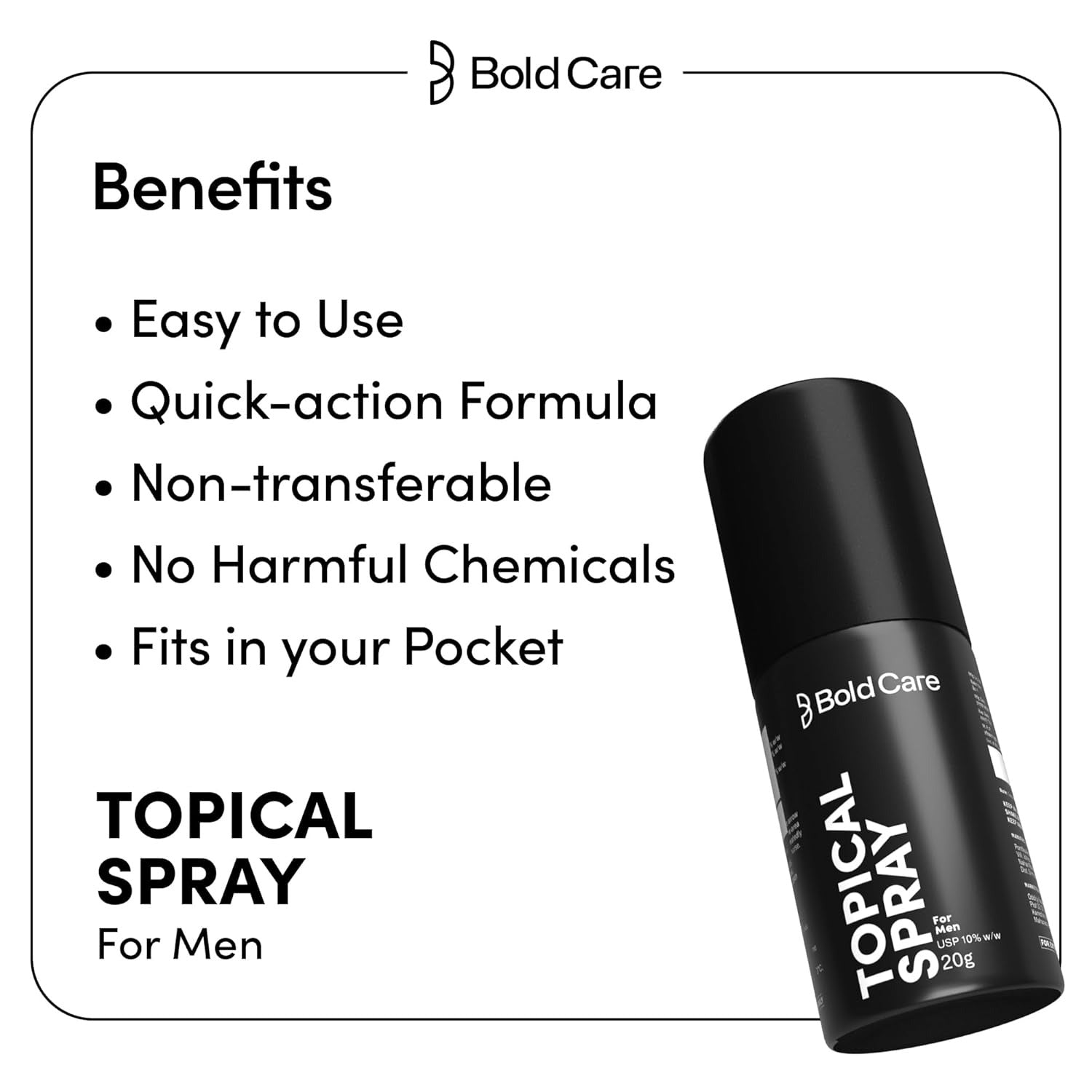 Bold Care Delay Spray For Men 20g