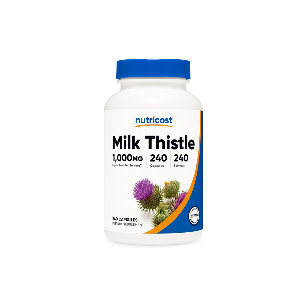 Nutricost Milk Thistle 1,000 mg, 240 Capsules