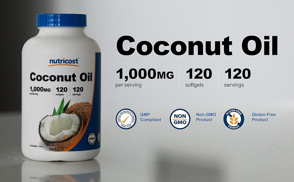 Nutricost Coconut Oil Ingredients