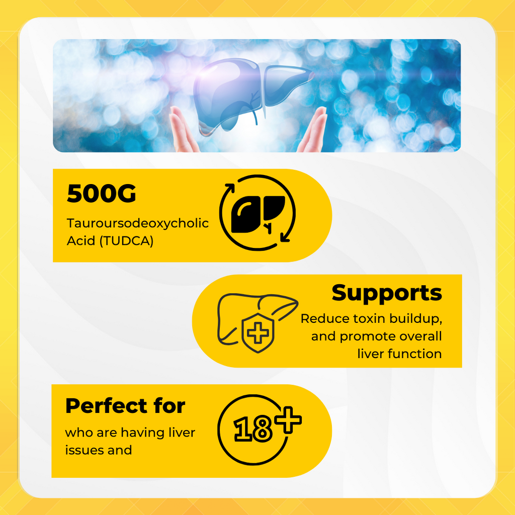 Nutricost TUDCA 500 mg 30 Capsules