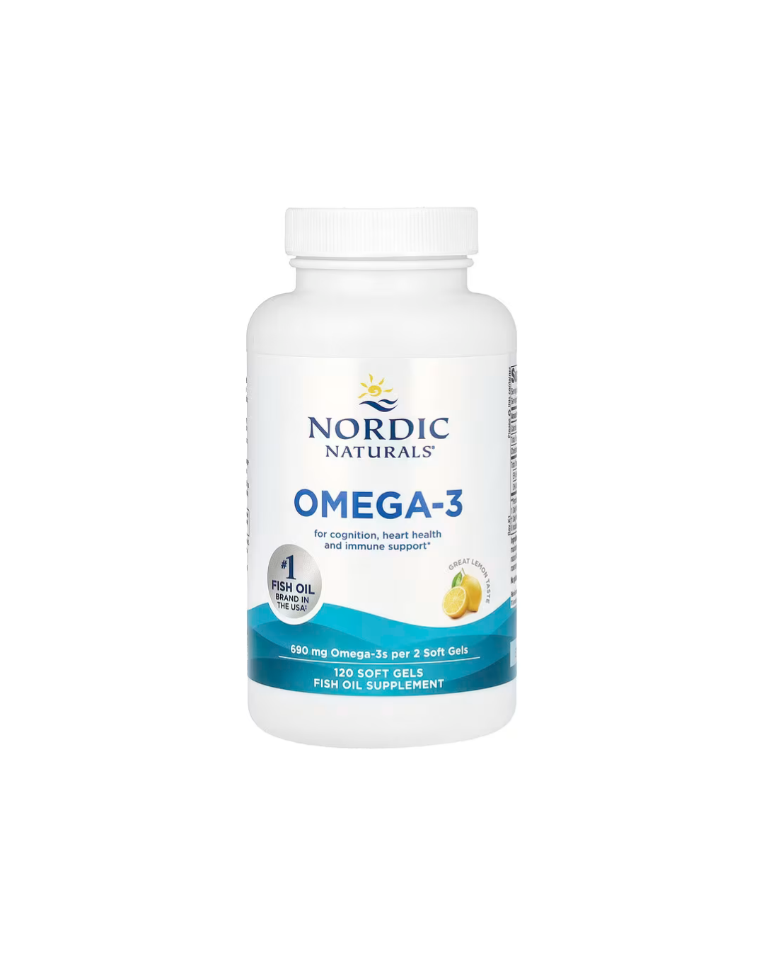 Nordic Naturals Omega-3 Fish Oil Softgels _ 60 Count